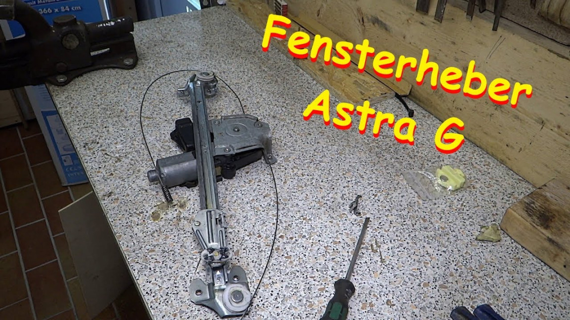 Astra G Fensterheber hinten reparieren. Astra G Fensterheber hinten reparieren.