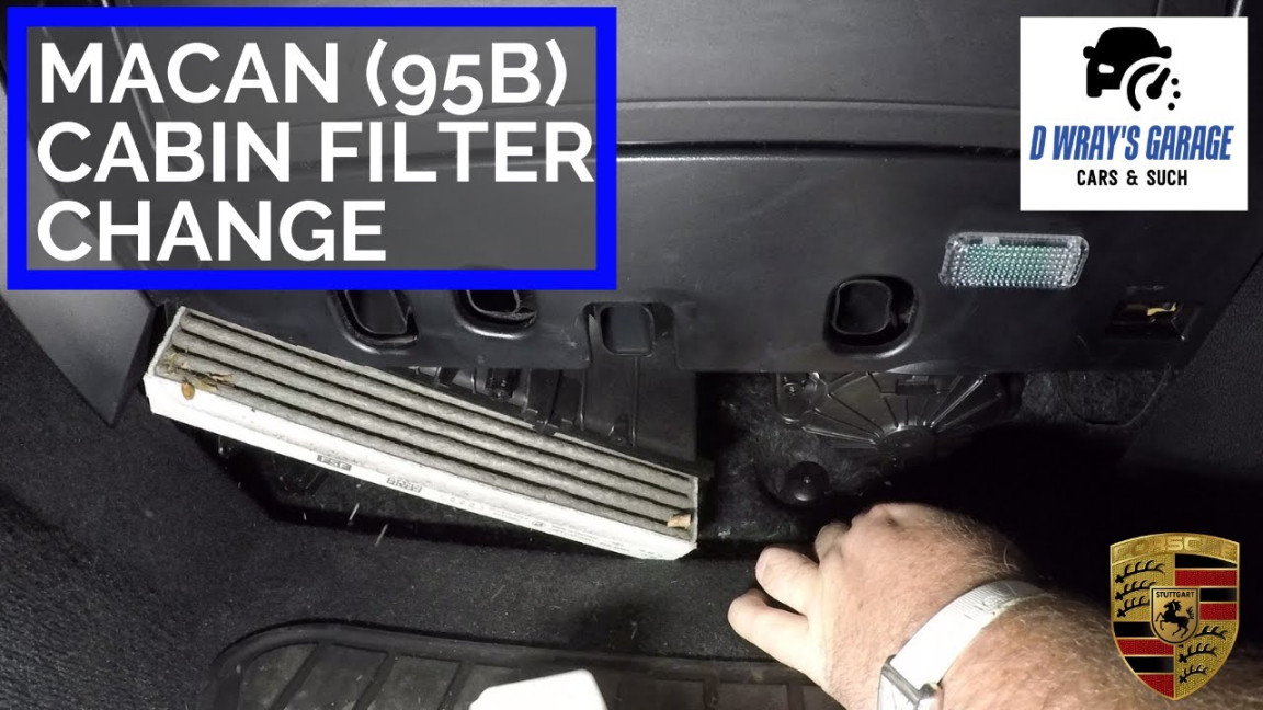 Macan Cabin Air Filter - (B) - Macan Service Series - Macan Cabin Air Filter - (B) - Macan Service Series -