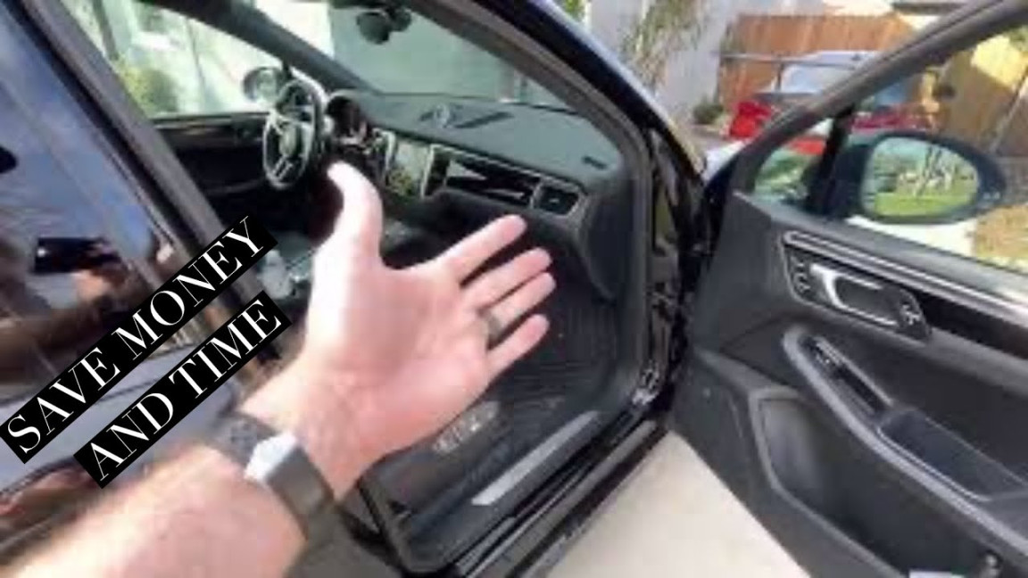 Save time and money Porsche Macan Cabin air filter change Save time and money Porsche Macan Cabin air filter change